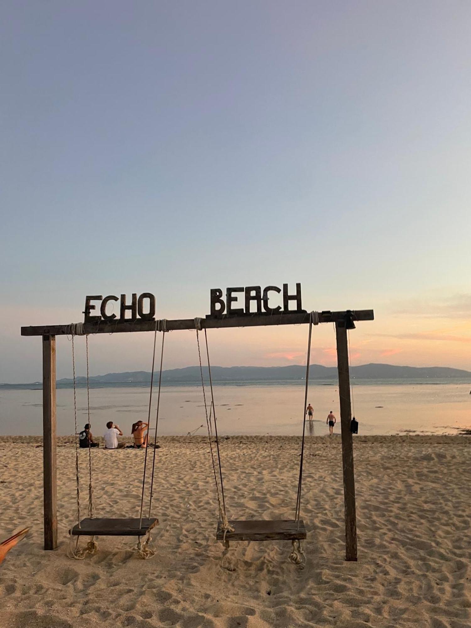 Echo Beach Hostel Baan Tai Ngoại thất bức ảnh
