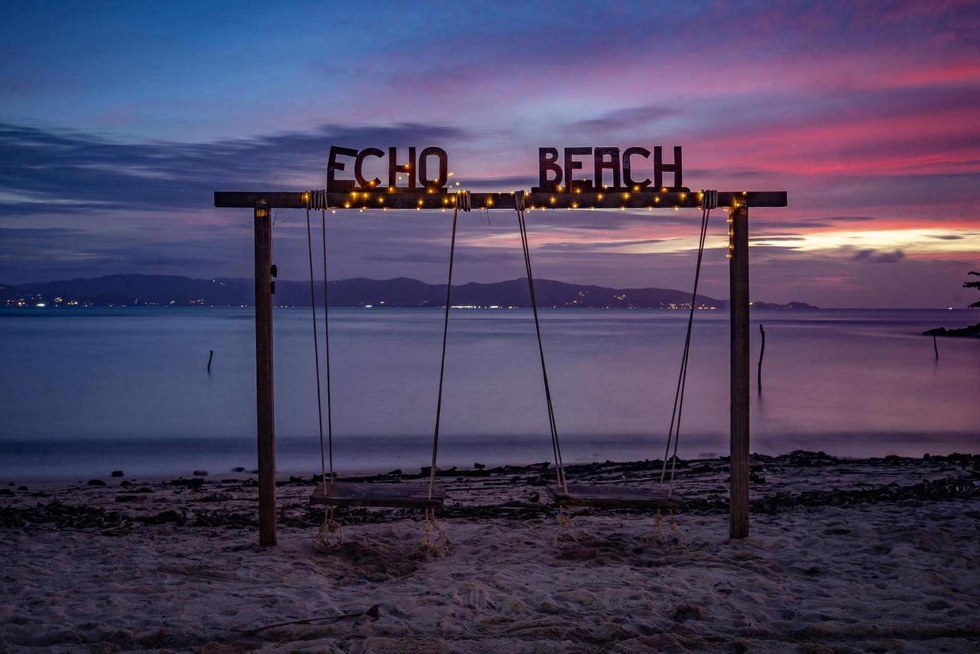 Echo Beach Hostel Baan Tai Ngoại thất bức ảnh