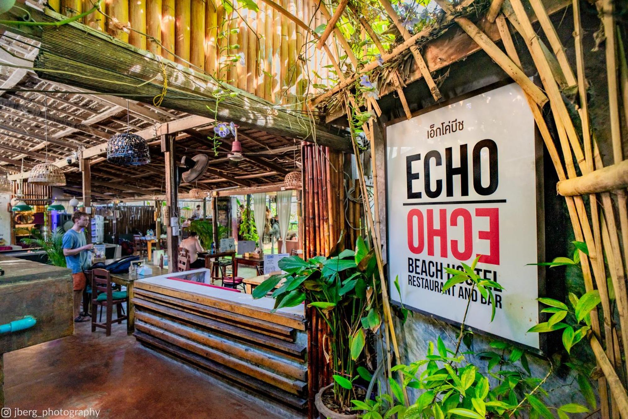 Echo Beach Hostel Baan Tai Ngoại thất bức ảnh